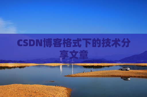 CSDN博客格式下的技术分享文章
